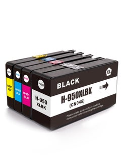 NexNova ink Cartridges 950XL 951XL for HP High Yield 4-Pack 950 951 XL for Printer Officejet Pro 251dw 276dw 8100 8600 8610 8620 8630 8640 8650 8660  - Image 2
