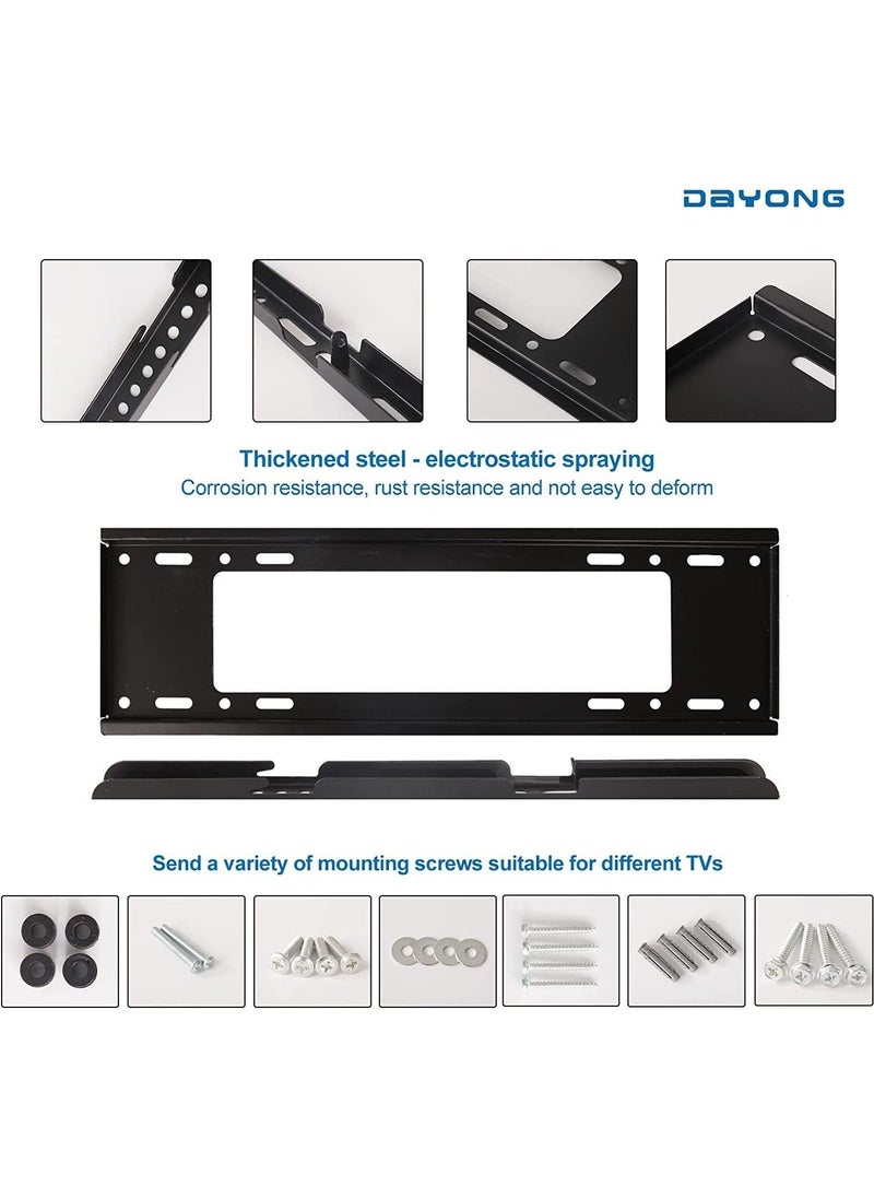 Phone Planet Fixed TV Wall Mount,TV Stand/Television Stands for Most 40-85 inch TVs,TV Mounting Bracket VESA 600X400mm Up to 50kg - Image 4