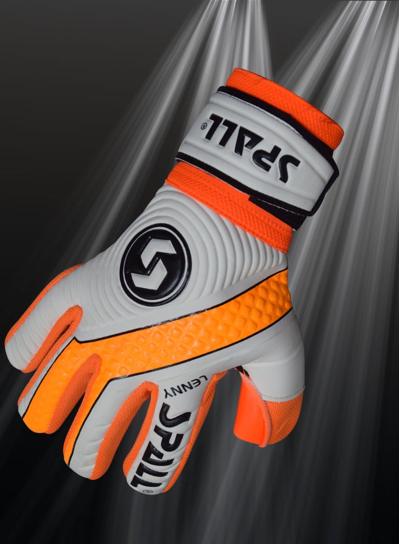 Spall Goalie Goalkeeper Gloves Strong Grip Palm with Wrist Support Protection Soccer Gloves for Youth & Adult Men & Women - Image 2