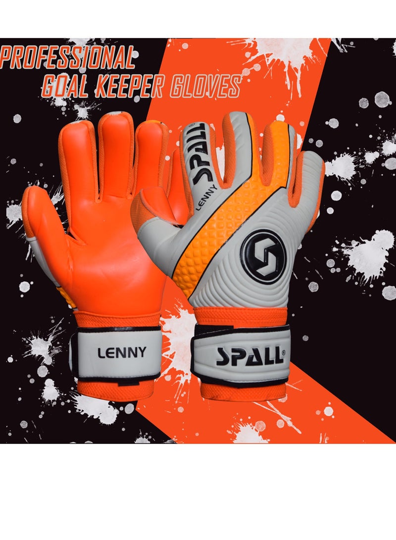 Spall Goalie Goalkeeper Gloves Strong Grip Palm with Wrist Support Protection Soccer Gloves for Youth & Adult Men & Women - Image 5