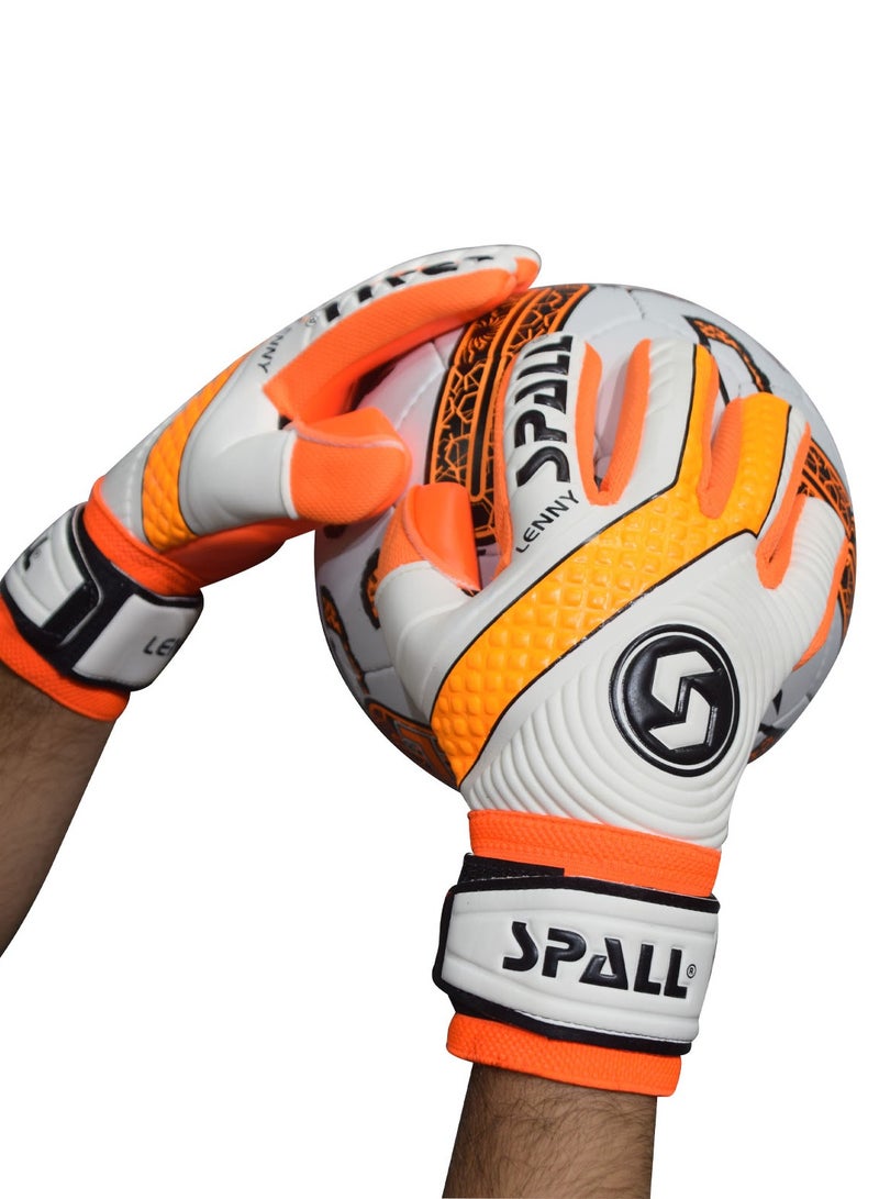 Spall Goalie Goalkeeper Gloves Strong Grip Palm with Wrist Support Protection Soccer Gloves for Youth & Adult Men & Women - Image 3