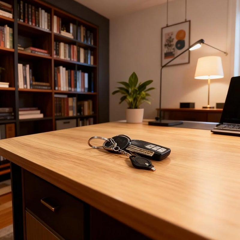 Black Mini Flashlight 100 LED Keychain Portable 3 3 Inch Emergency Light - Image 5