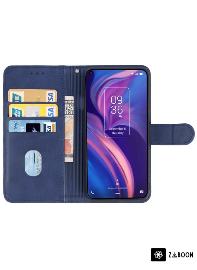 Zaboon - Leather  Protective Case For TCL Plex - Image 1