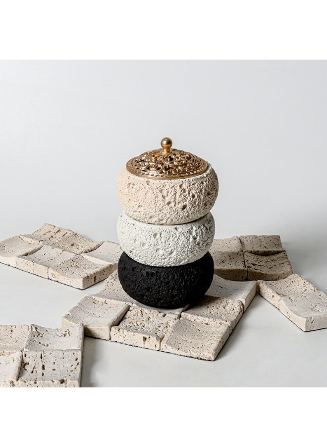 Nariele Decorative Ornament For Home Cement Aromatherapy Stove - Image 2