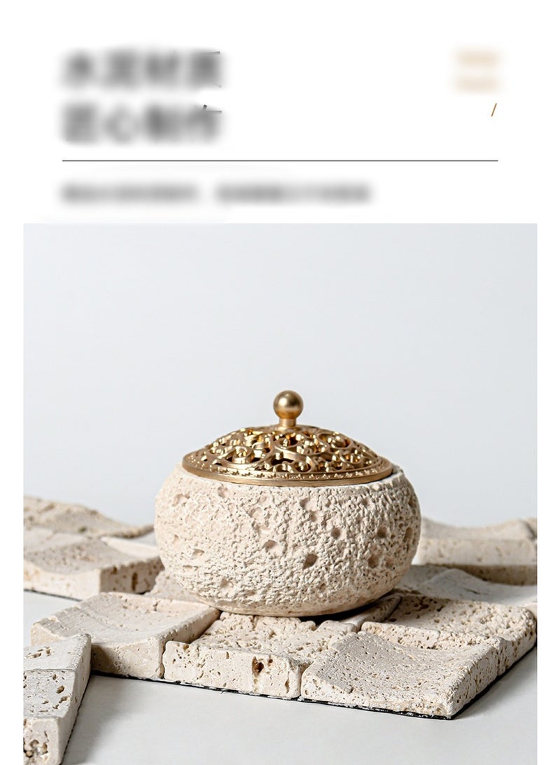 Nariele Decorative Ornament For Home Cement Aromatherapy Stove - Image 4