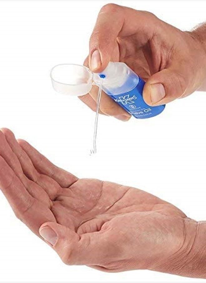 King of shaves Sensitive Advanced Shaving Oil With Handy Pump 30 ml  - Image 4