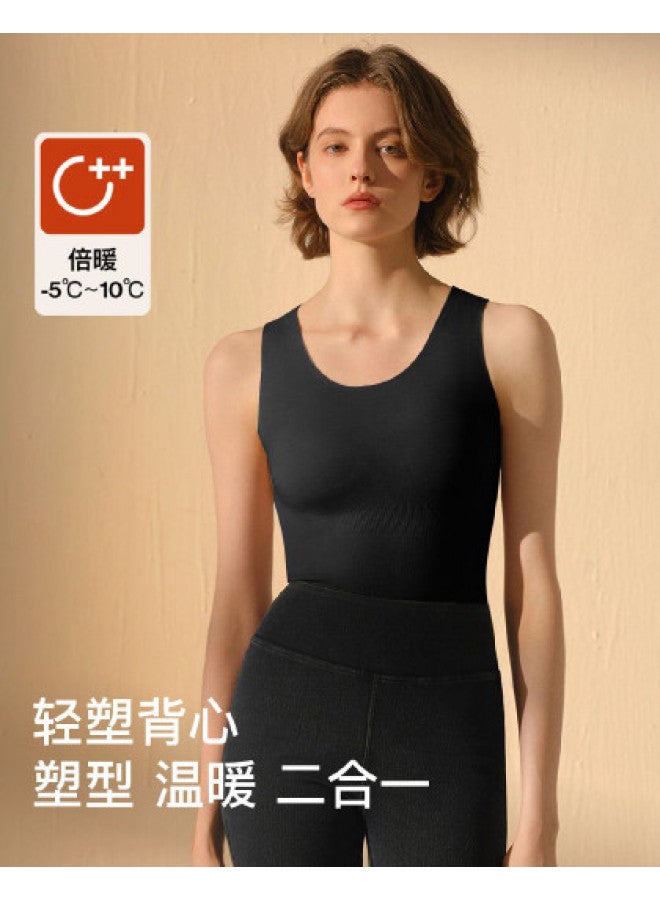 ubras Light Shaping Wool Sleeveless Slimming Basic Tank Top For Women, Autumn - Image 1
