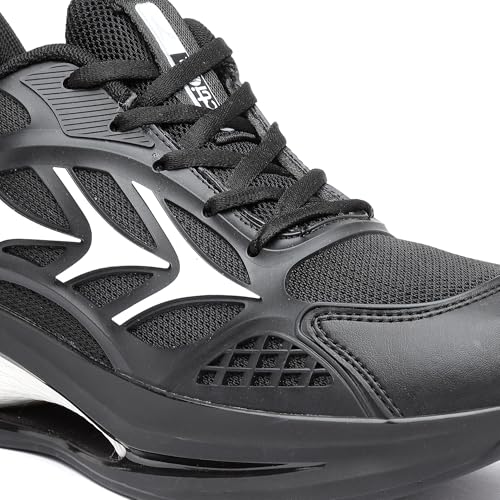 Action | Athleo | TURBO-403 | Men's | Lace-Up | Running | Shoes | Trendy | Lightweight | Comfortable | Durable | Sports | Shoes - Image 5
