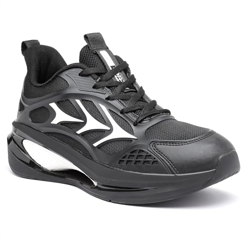 Action | Athleo | TURBO-403 | Men's | Lace-Up | Running | Shoes | Trendy | Lightweight | Comfortable | Durable | Sports | Shoes - Image 1