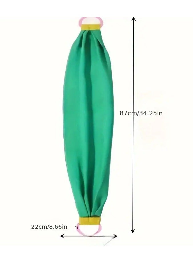 Goolsky Back Scrubber For Shower Coarse Sand Extended Length Bath Towel Shower Back Washer Exfoliating Washcloth Rear Scrub Stretchable Pull Strap Wash Cloth Exfoliating - Bathroom Accessories - Image 4