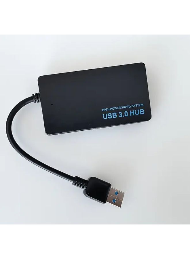 1 قطعة، محور USB 3.0 4 في 1، فائق النحافة والاكتناز، محطة شحن سريع، متوافق مع USB C وUSB A، قابس وتشغيل، محول متعدد المنافذ لأجهزة الكمبيوتر المحمولة والهواتف الذكية والأجهزة اللوحية وأجهزة الكمبيوتر المكتبية والمنزل والمكتب. - Image 1