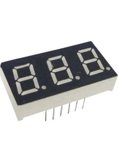 Elektromall 0.36 Inch 3 Digit Red Cathode 7 Segment Display - 3 Pieces  - Image 2