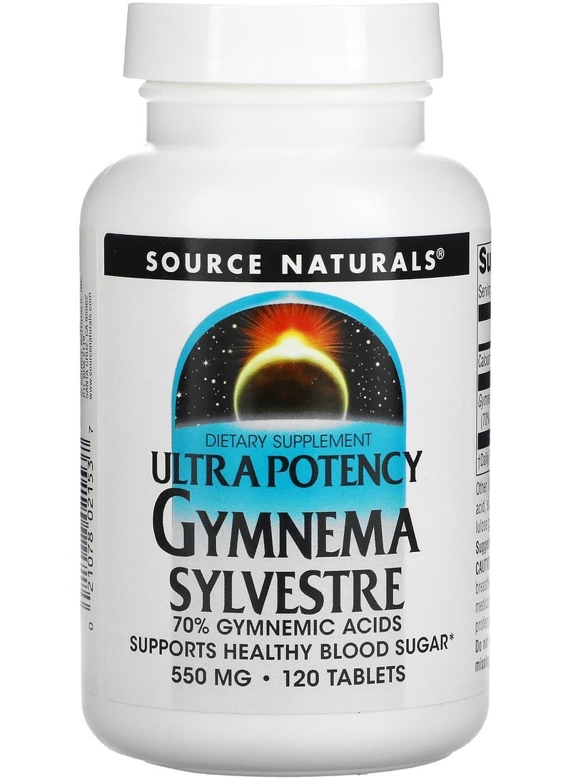 قوة فائقة من جمنما سيلفستر، 550 ملغ، 120 قرص