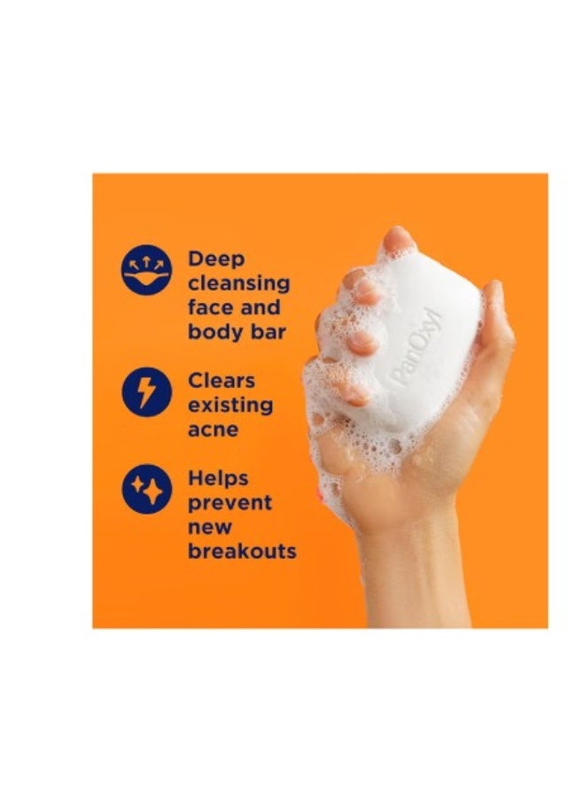 Benzoyl Panoxyl Acne Treatment Soap For Face & Body - 113gm - Image 2