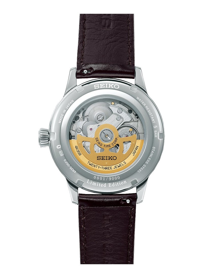 Seiko - Presage Automatic Cocktail Time Leather Strap Limited Edition Watch SRPK75J1 - Image 1