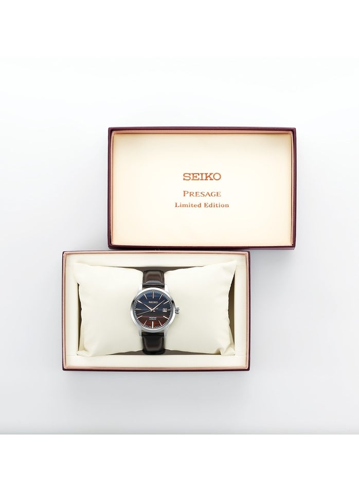 Seiko - Presage Automatic Cocktail Time Leather Strap Limited Edition Watch SRPK75J1 - Image 1
