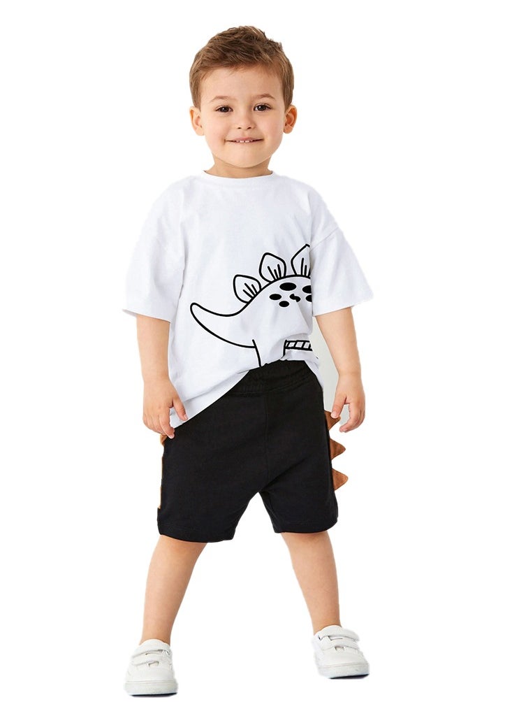 Al Aoyama Boys two piece suit, children's cotton suit sportswear  - Image 1