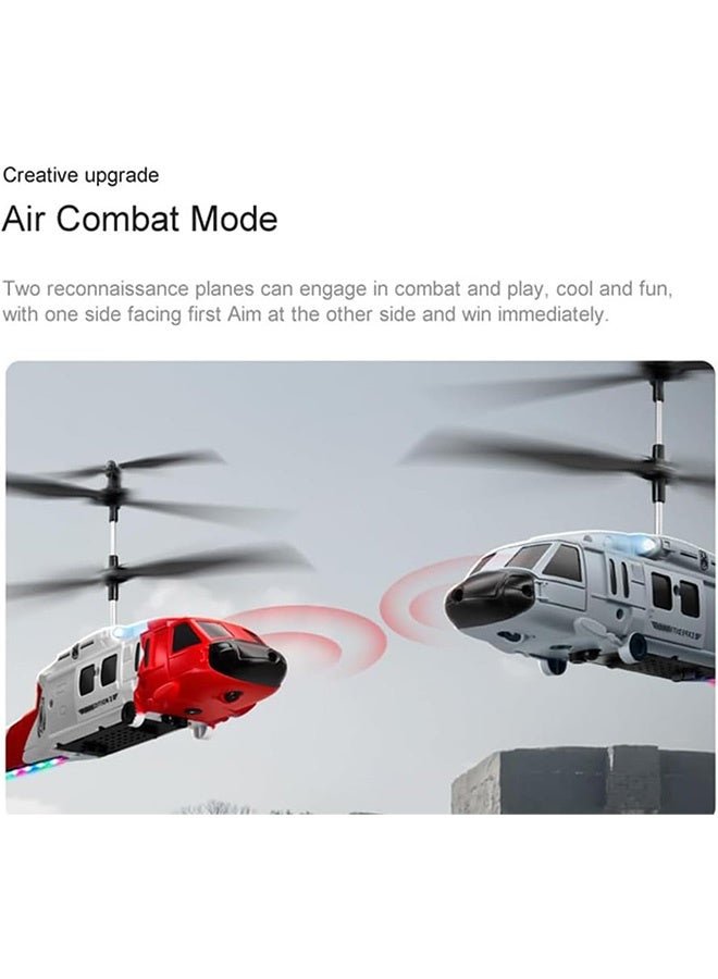 Remote Control Helicopter with Intelligent Hovering Gesture Sensing and Obstacle Avoidance Flight Functions It is Suitable for Adults Children and Beginners(Grey)  - Image 4