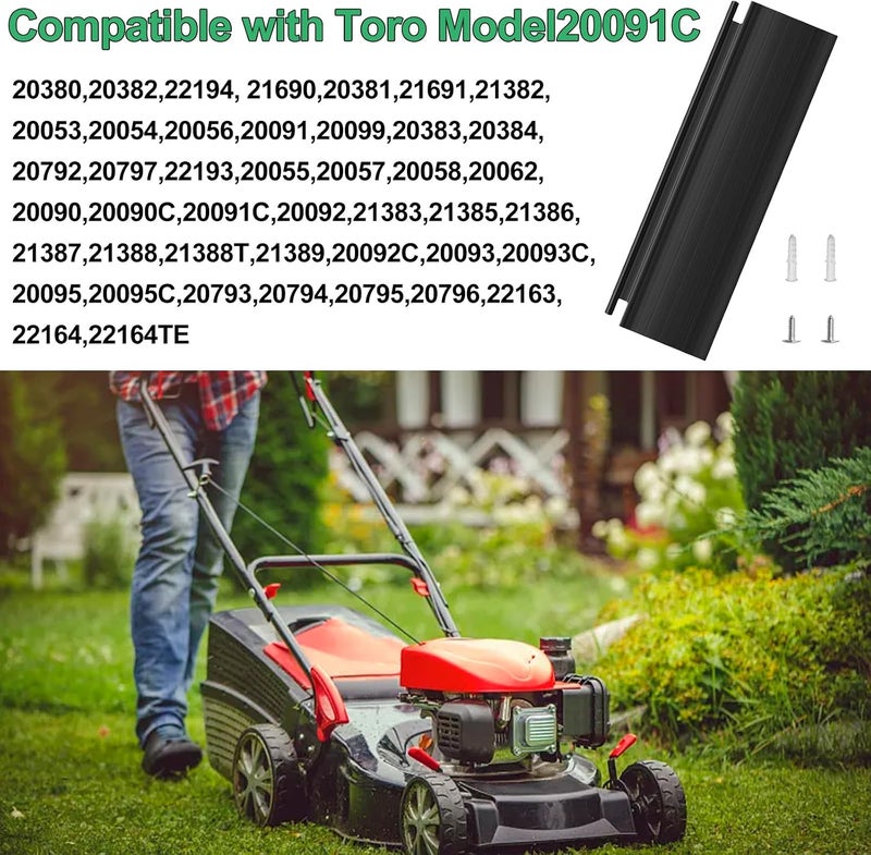Rvanv 120-7011 Trailing Shield Flap Replacement 107-7496, 114-1586 for Toro 21" Walk Lawn Mower and Recycler Lawn Mower Models 20381 20382 20383 20384 20792 20797 - Image 4