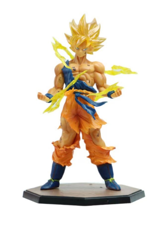 Dragon Ball Z Dragon Stars Super Saiyan Goku Figure, Anime Model Ornament, Super Collectible Model Statue Anime Figure Toy 17CM  - Image 1