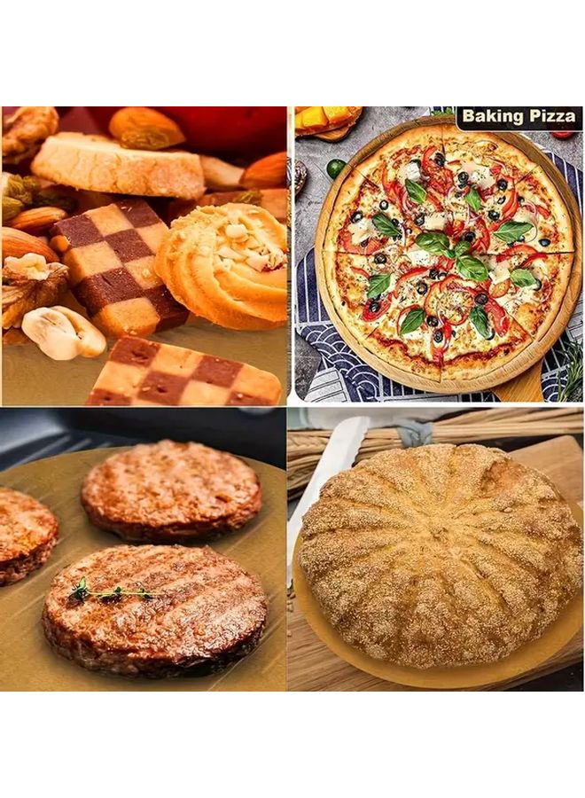 6 Inch 50 Sheets Non Stick Precut Round Parchment Paper For Baking Air Fryer - Image 4