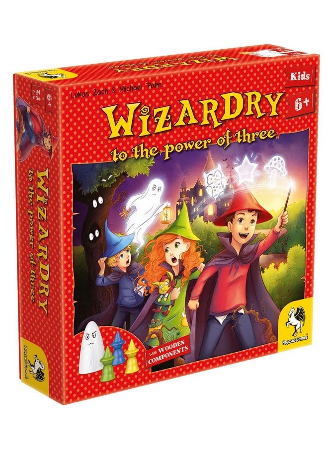 Pegasus Spiele Wizardry To The Power Of Three , Red 