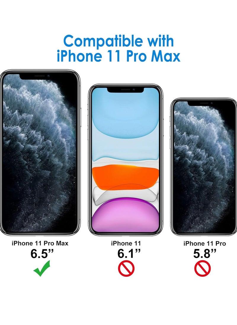 Generic JETech Case for iPhone 11 Pro Max 6.5-Inch, Non-Yellowing Shockproof Phone Bumper Cover, Anti-Scratch Clear Back (Clear)  - Image 3