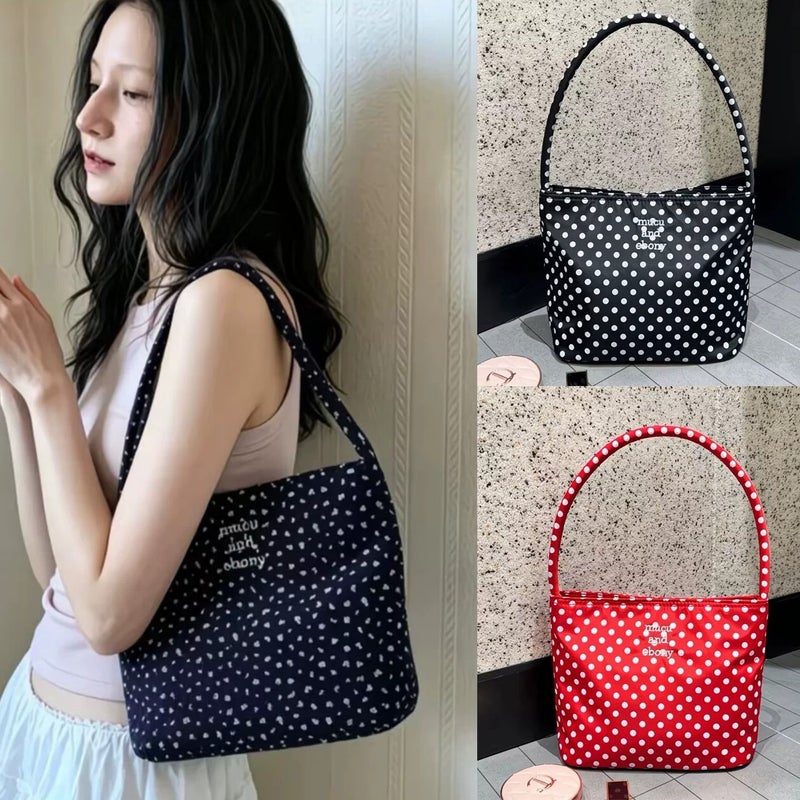 Women's Polyester Bucket Shoulder Bag - Image 1