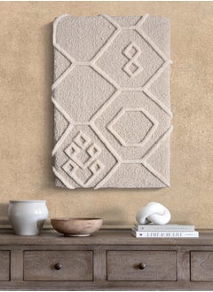 LOFT PONCIANA,WALL ART,60X90CMS,FABRIC,IVORY 