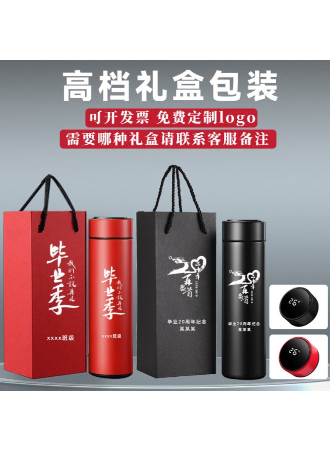 Business Gift Set Thermos Cup Umbrella Set Custom Logo Company Opened To Customers Activities Hand Gift