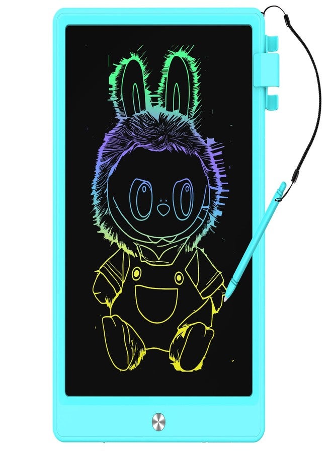 لوح كتابة بشاشة LCD مقاس 10.5 بوصة للأطفال من CHAFEGY، لوحة رسم ملونة للأطفال الصغار - لوحة رسم قابلة للمسح، لعبة تعليمية للأطفال من سن 3 إلى 8 سنوات - هدايا عيد الحب، عيد الميلاد، أعياد الميلاد (10.5 بوصة، أزرق) - Image 1