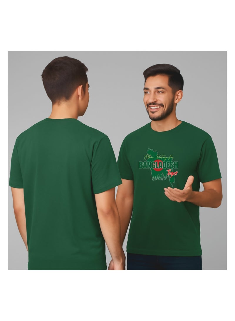 PRINTSHOP4ME Bangladesh Cricket T-Shirt For Men – Breathable Dry-Fit Jersey With Round Neck – Ideal For Cricket Practice,Sports Training,Outdoor Activities And Everyday Casual Wear - Image 3