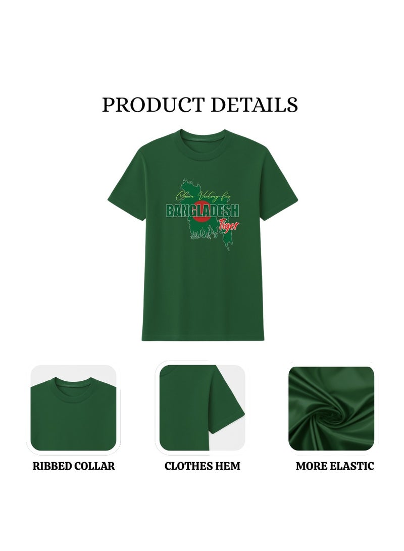 PRINTSHOP4ME Bangladesh Cricket T-Shirt For Men – Breathable Dry-Fit Jersey With Round Neck – Ideal For Cricket Practice,Sports Training,Outdoor Activities And Everyday Casual Wear - Image 4