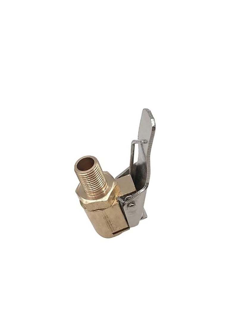ABBASALI Car Accessories and Tools Car Truck Tire Inflator Valve Air Pump Clip Nozzle Metal Adapter Connector  - Image 1