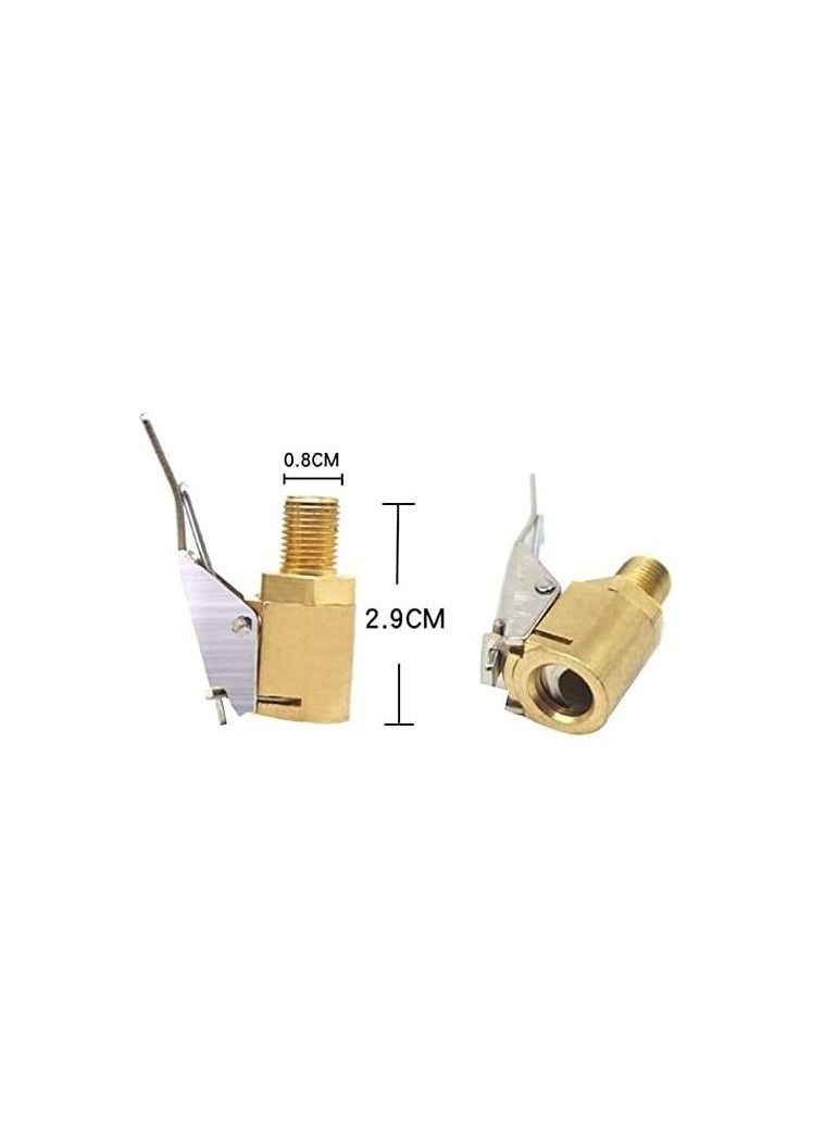 ABBASALI Car Accessories and Tools Car Truck Tire Inflator Valve Air Pump Clip Nozzle Metal Adapter Connector  - Image 5
