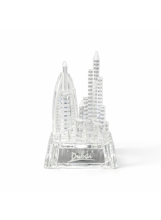 Souvenir Souq Crystal Glass Dubai Skyscrapers Burj al Arab, Burj Khalifa  Decoration with color changing led light - Image 1