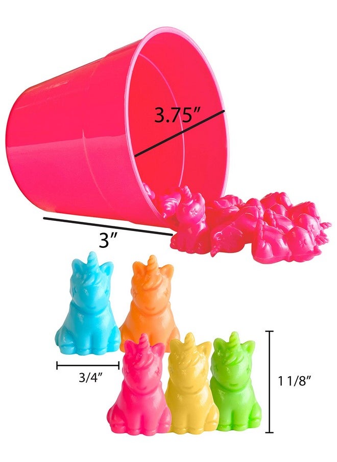Hapinest - Unicorn Math Counters Color Sorting And Counting Activity Set Educational Learning Games For Toddlers Preschool And Homeschool Like Counting Bears - Image 1