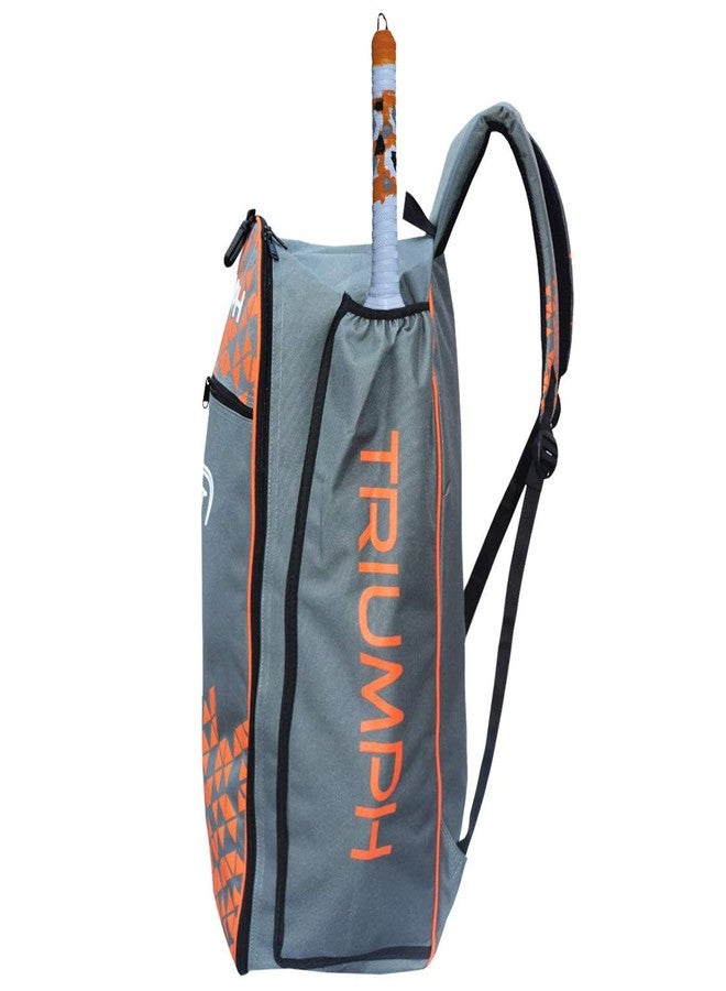 ترايامف حقيبة ظهر تريومف للكريكيت، حقيبة أدوات الكريكيت، حقيبة ظهر ألترا-1010 مبطنة بالكامل مع جيب خارجي للمضرب - Image 4