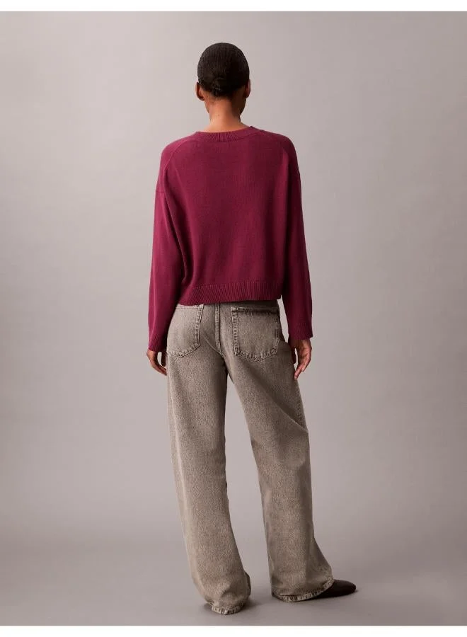 Calvin Klein Jeans Graphic Pullover Sweater