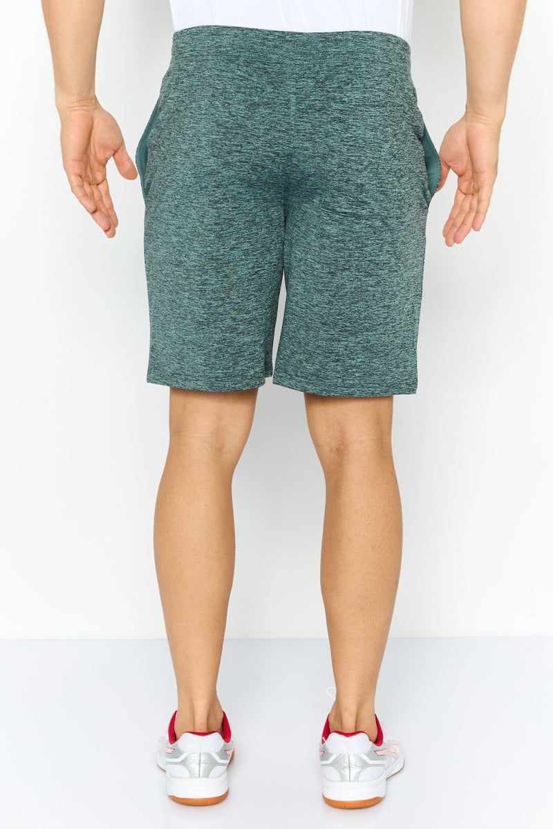 SKECHERS Men Sportswear Fit Outdoor Shorts, Teal Green  - Image 4