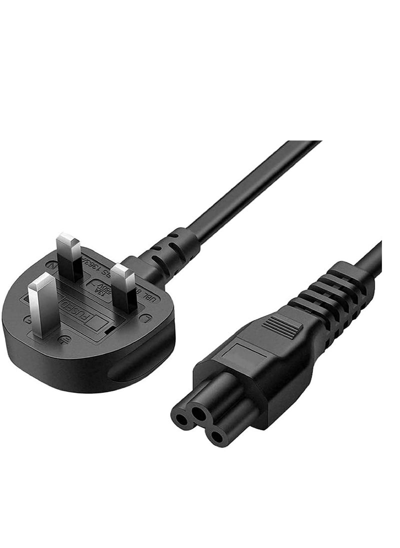 Terabyte 3 Pin UK Power Cord Main Lead Plug Cable black  - Image 2