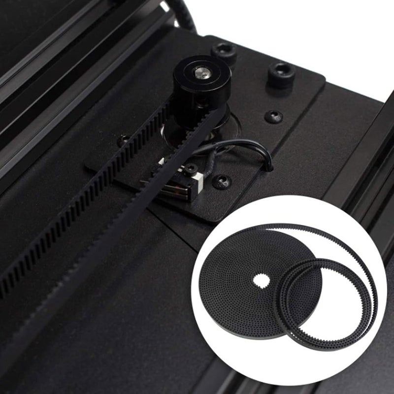 10 متر 6 مم حزام توقيت مفتوح لطابعة ثلاثية الأبعاد، حزام قيادة مرن مطاطي ممتاز مدعم بالألياف منخفض الضوضاء لـ CR10 Ender 3 Ender 5 Anet A8 - Image 4