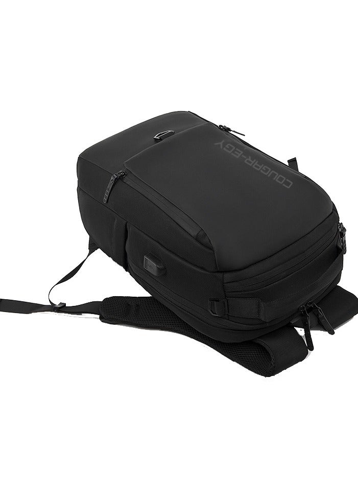 Cougar COUGAR-EGY backpack for men bags for school laptop backpack - waterproof backpack for a 15.6 -inch laptop with a USB port (8835) - Image 4