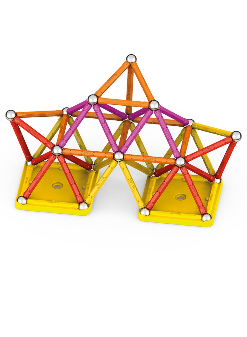GEOMAG Geomag Classic Recycled Magnetic Construction STEM Toys 93pcs - Image 4