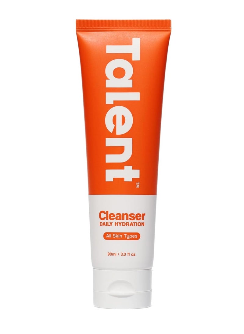 Talent Men’s Daily Hydration Cleanser, Fragrance-Free, Non-Stripping Face Wash with Antioxidants, Sensitive Skin, All Skin Types, EWG Verified, Vegan and Cruelty-free,3.0 fl oz - pzsku/ZC60C79F5D7B6DAE9378DZ/45/_/1740321575/d9390c1f-0d46-4f50-921a-2abcd9f19d00