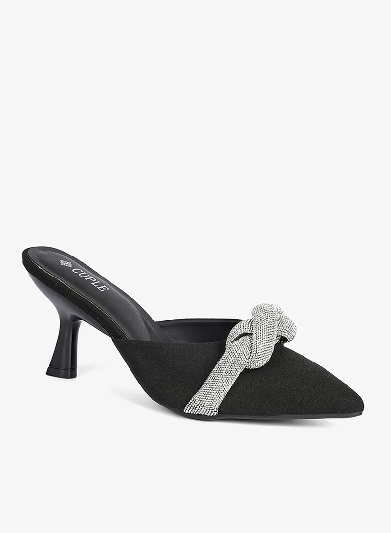 كابلي مول نسائي بكعب ستيليتو مدبب