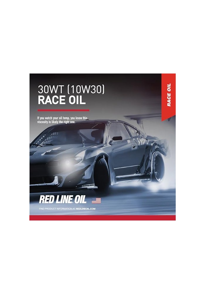 Red Line 10305 30WT Synthetic Race Motor Oil 10W30  1 Gallon - Image 4