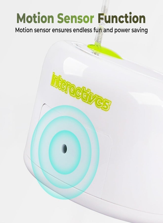 ALL FOR PAWS Interactive Cat Toy, Automatic Cat Toys with Moving Insects for Indoor Bored Cats, Fun Kitten Toy with Motion Sensor, Teaser Flying Feather Wand, Replacement Insect Toy - Image 4