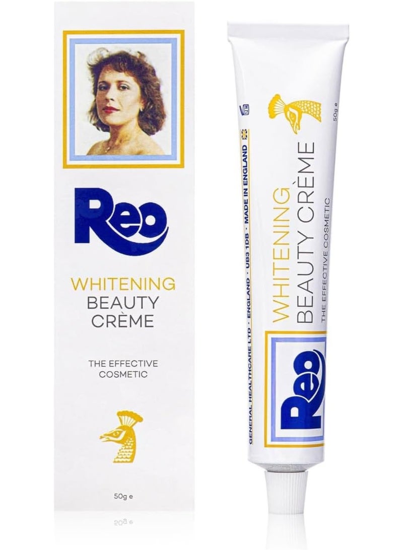 Reo Whitening Beauty Cream (50g) - Advanced Formula for Dark Spot Correction & Hyperpigmentation (Single Pack) - Image 1