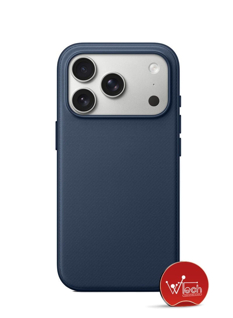 Wtech Apple iPhone 17 Pro 5G 2025 TechWoven with MagSafe Protective Case Cover (MCMPMN) - Navy Blue - Image 5